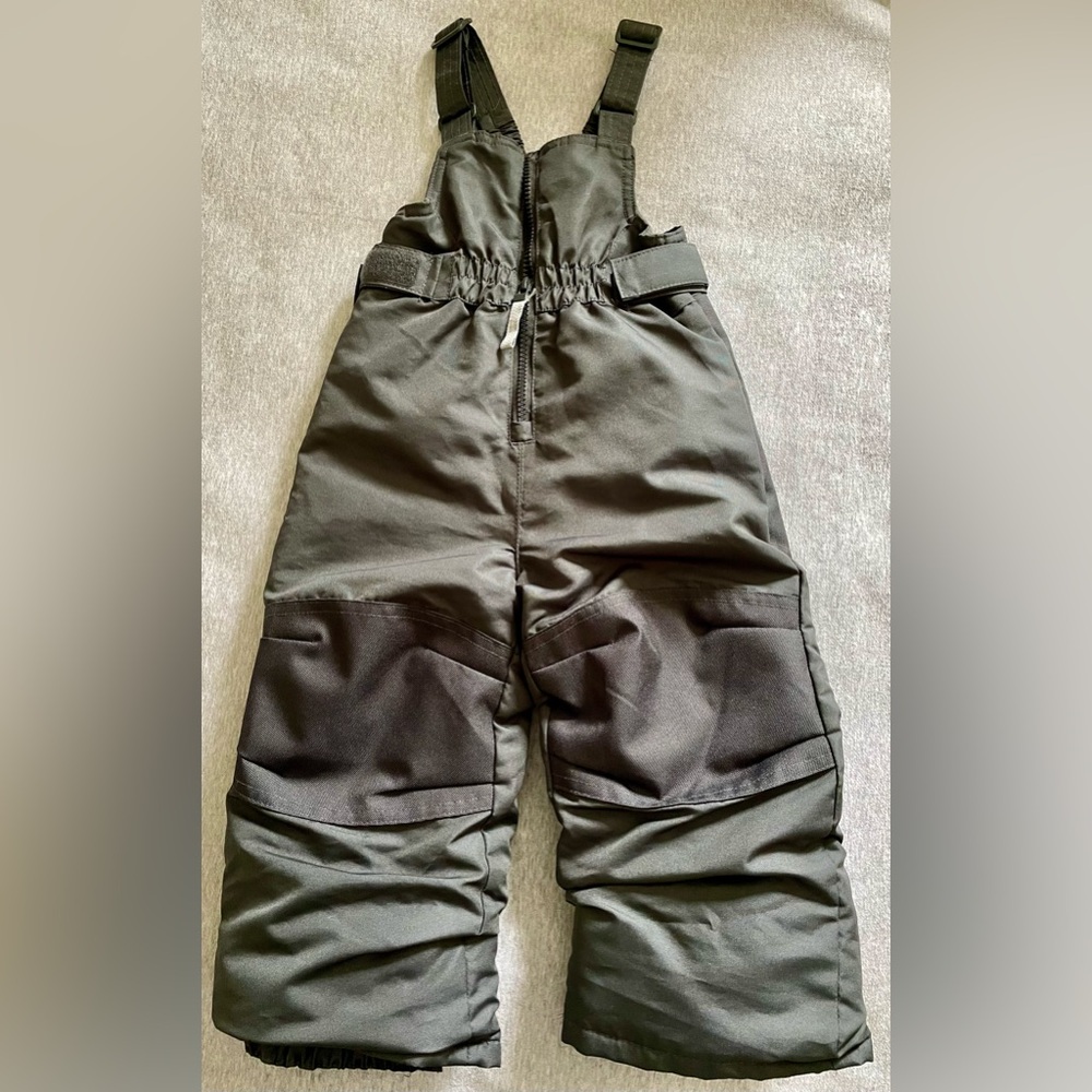 Cherokee Gray 18 Month Snow Bibs| Snow Pants/Coveralls Unisex